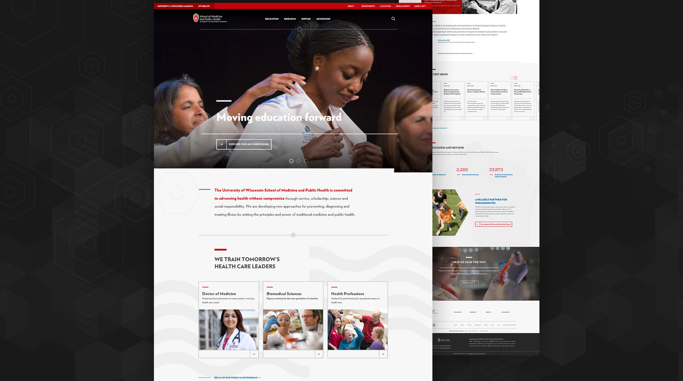 UW School of medicine and public health homepage